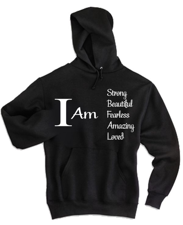 Black Inspirational Hoodie