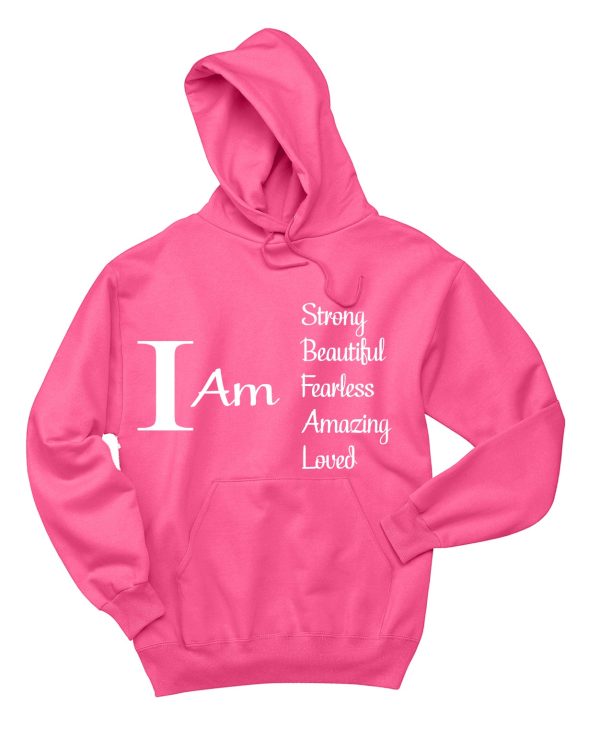 Pink Inspirational Hoodie